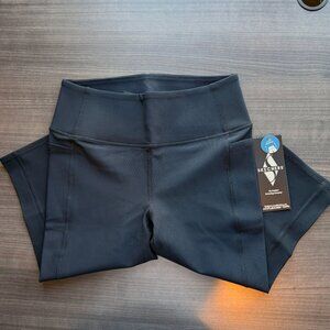 SKETCHERS Go Walk Rib Capris - Large - Black - NWT